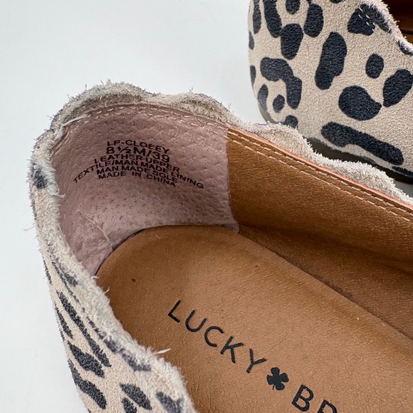Lucky‎ Brand Leopard Slip On Flats 8.5 - Picture 2 of 9